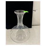 Bavarian Crystal Cruet Vase 1960