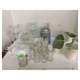 Vntg Harker Pottery, Mueller Bavarian Stein,