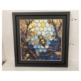 Framed Diamond Art Beehive