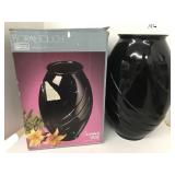 Floral touch vase, crosswinds