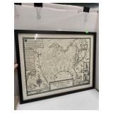 New Yorkerï¿½s Idea of USA States Map Decor
