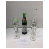 Indy 500 Full 7UP Bottle & 4cnt Indy 500