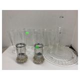 Vntg Votive lights,8 Anchor Hocking Pilsner