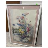 Framed Floral Print