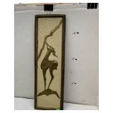 Metal Deer Sign