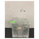 Poland Leaded Glass Trinket Box