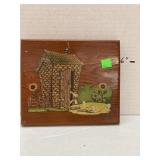 Wooden Outhouse Wall Hanging