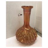 Imperial glass Marigold carnival vase