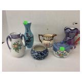 Misc, Vase, sugar and Creamer, Pitcher