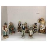 8 Figurines, Ardco men and women