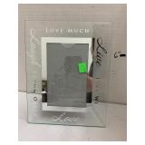 Glass picture frame