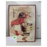 Ivory Tin Advertising Sign
