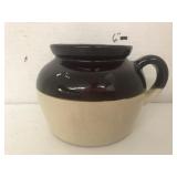 Stoneware bean pot