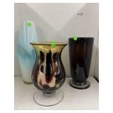 3 Vintage Vases
