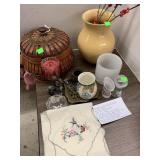 Longaberger Pottery, Basket, Misc Decor