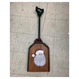 Decorative wooden Santa Shovel