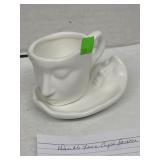 Double Face Cup & Saucer