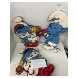 Vintage Smurf Pillow Dolls
