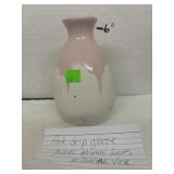 Pink Drip Glaze Vase