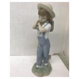Lladro flowers on the back