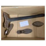 Cast Iron Shoe Stand and Forms