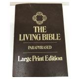 The living Bible paraphrase large print edition