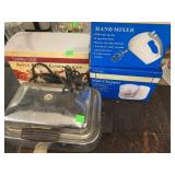 Waffle Maker, Apple Slicer, Chopper, Hand Mixer