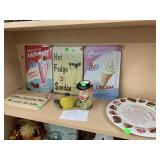 Metal Ice-cream Signs, Misc Decor