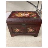 Wooden, Painted, Fleece Lined Box