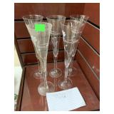 Vntg Champagne Glasses