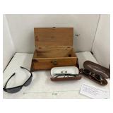 Grand Canyon Jewelry Box w/ Oakley Glasses, Vntg