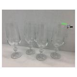 4 Champagne Flutes