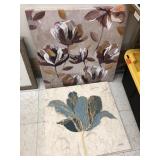 2cnt Floral Wall Decor