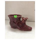 Brush McCoy Dog / Boot Planter