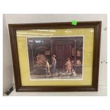 Framed Coca Cola ï¿½A Historyï¿½ Picture