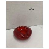 Murano Controller Bubble Glass Ashtray 1970s
