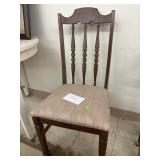 Vintage Flat Spindle Back Chair