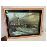 Framed Lighthouse Print