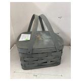 Vintage Double Handle Picnic Basket