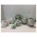 Creamer & Sugar sets, Vintage and Pfaltzgraff
