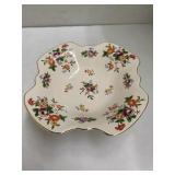 Vntg Footed Trinket Dish, Japan
