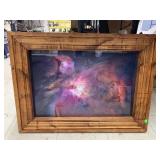 Orion Nebula Picture wood Frame