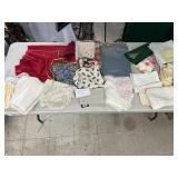 Tablecloths, Napkins. Misc,