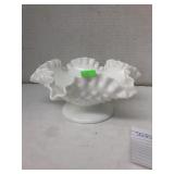 VTG Milk Glass Hobnail Bowl