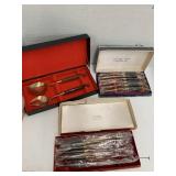 1950s Knife Set, Fork Set, Serving Set