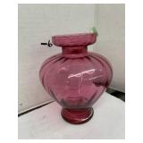 Hand Blown Pilgrim Swirl Vase