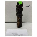 Korean Wooden Carved Tiki Statue