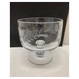 Etched Leaf Dish