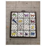 Framed Ceramic Tiles Approx 19x19
