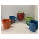 Pitcher and 4 Mugs